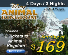 Disney Tickets Orlando, Animal Kingdom at Disney World Attractions